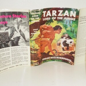 Tarzan Lord of The Jungle Hardcover Book by Edgar Rice Burroughs image 2