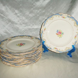 Carvel Federal Shape Syracuse China - Set di 12 piatti da insalata da 8 pollici