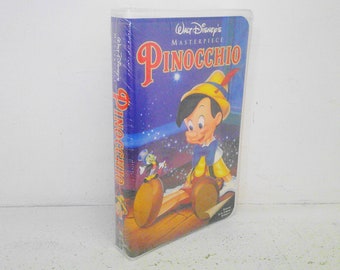 FACTORY SEALED Disney Pinocchio Masterpiece Clamshell VHS #239