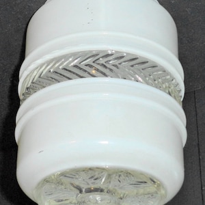 Glass Globe Shade 4 Sconce Fixture Vintage Common Area Hallway Small