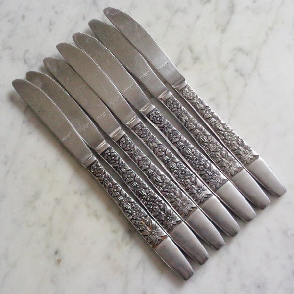 Marbella Stainless by Present Taiwan 8 1/2 inch Set of 7 Dinner Knives