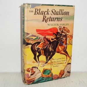 The Black Stallion Kehrt zurück 1945 Sixteenth Druck HC Buch w DJ von Walter Farley Casual Houses