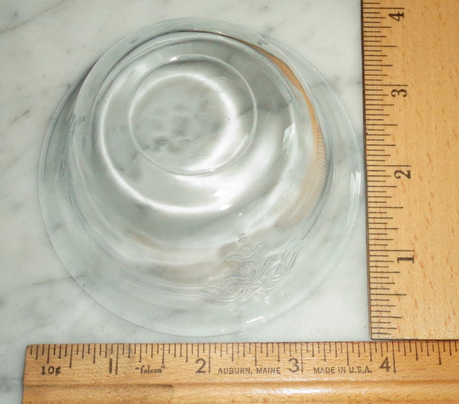 8 Vintage fire King Oven Glass Blue Philbe Custard Etsy