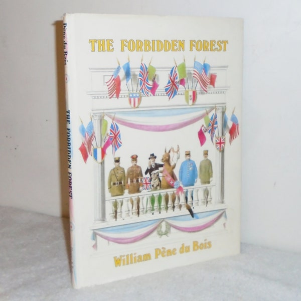 The Forbidden Forest HC Book w Dust Jacket by William Pene Du Bois, Harper & Row, 1978