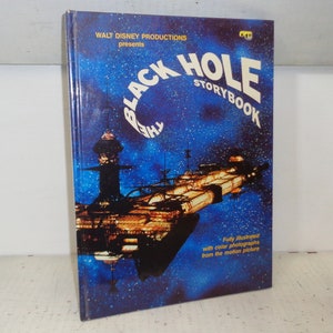 The Black Hole Walt Disney Read a Long Picture Book Vintage Kids