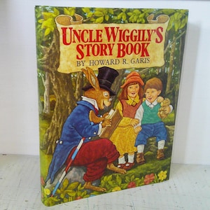 1987 Uncle Wiggily&#39;s Story Book by Howard Roger Garis HC Book w Dust Jacket Platt & Munk