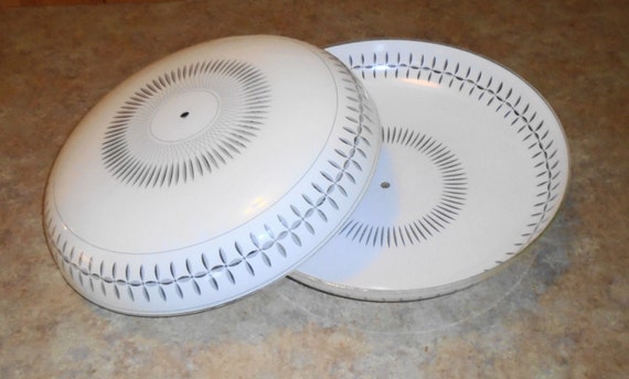 Set Of 17in Vintage Virden Lighting Mcm Atomic Dome Ceiling Light Fixture Covers