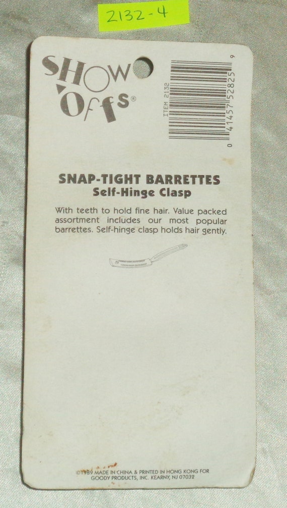 Woolworths Goody Snap-Tight Hinge Clasp Show Offs… - image 2