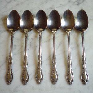 National Stainless Japan Medford 6 1/2 inch Set of 6 Teaspoons