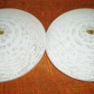 2 Luminárias Combinando ~ Luminária Geométrica em Formato de Leque com 3 Lâmpadas, Placa de Teto Elétrica Progress Lighting, Estilo Vintage