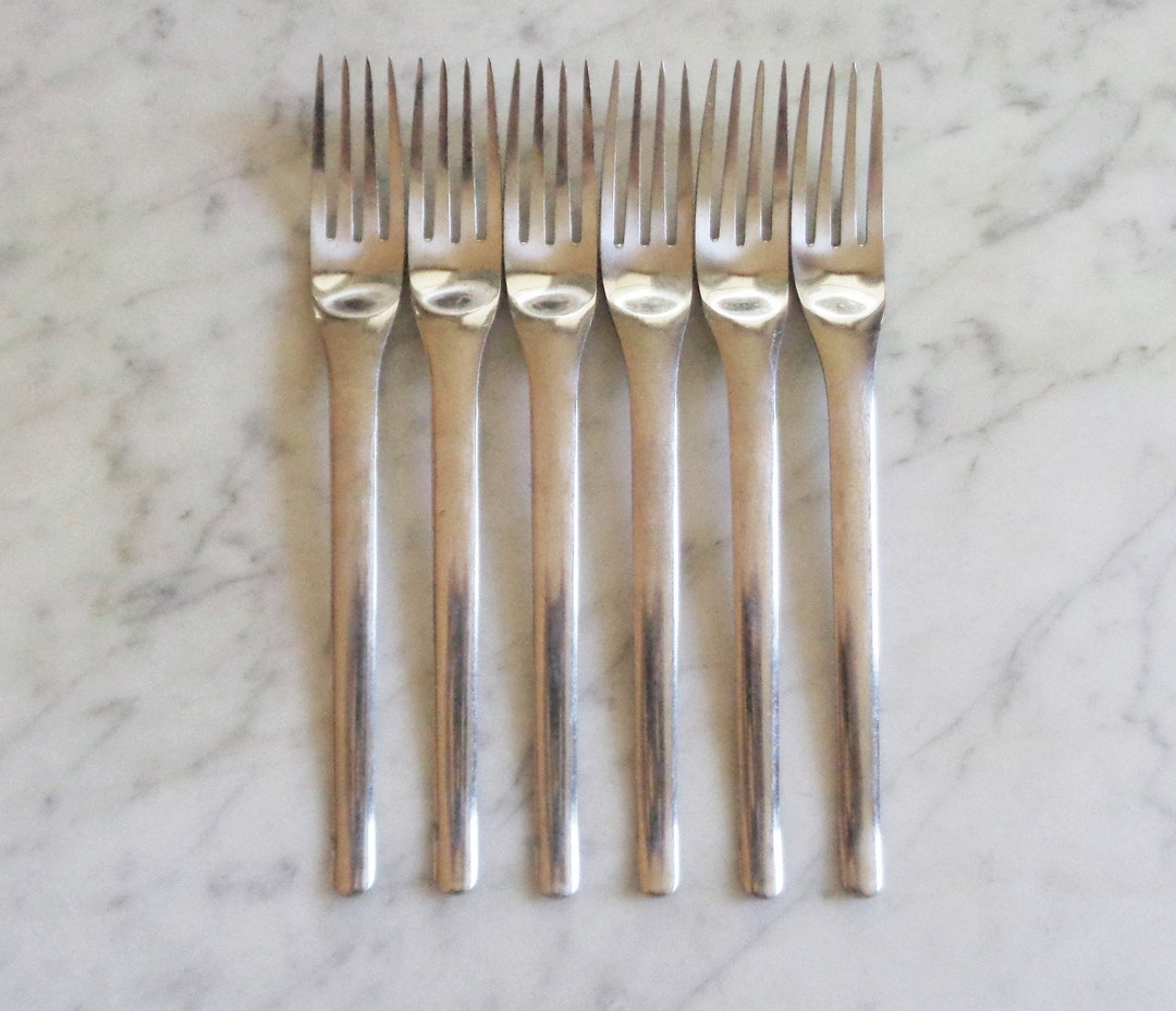 Hackman Finland 18/8 Stainless Bravo 6 5/8 Inch Set of 6 Salad