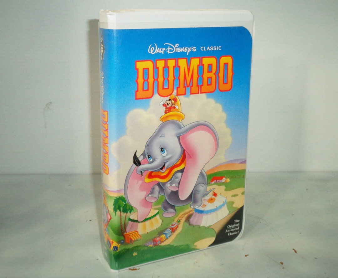 Disney Black Diamond the Classics Dumbo Clamshell VHS #024 - Etsy