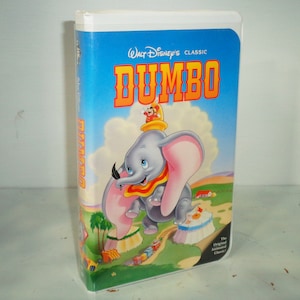 Disney Black Diamond The Classics Dumbo Clamshell VHS #024