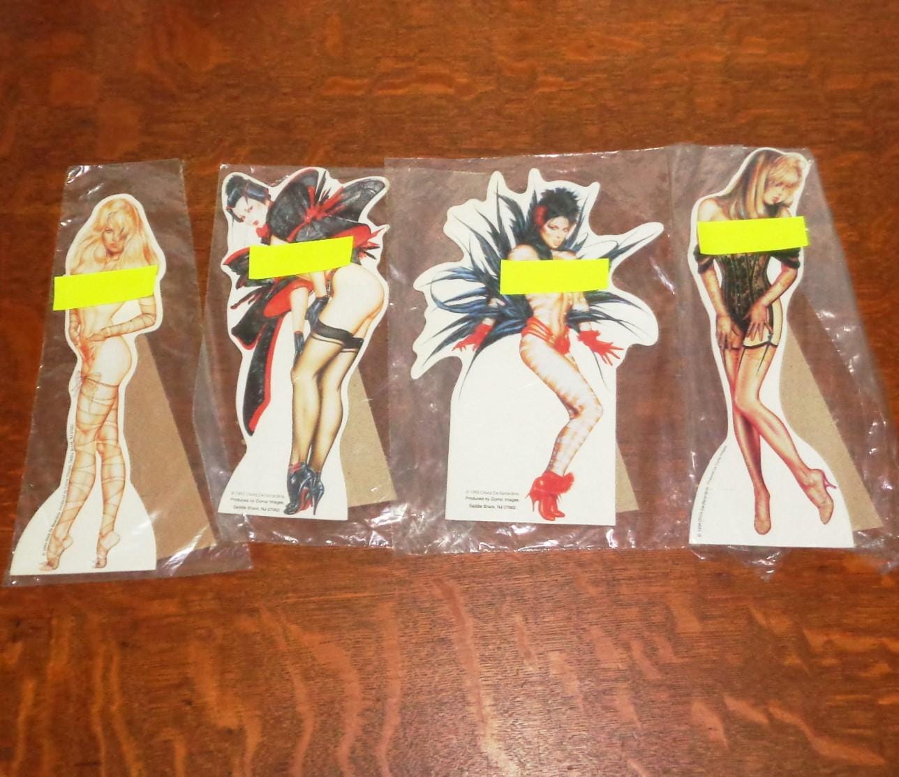Olivia De Berardinis Comic Images Standee Lot 1993-1994 Cardboard Table Top 10-12 inch