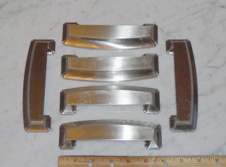 Hickory Hardware Handles Satin Nickel 6 Inch Kitchen Cabinet Drawer Pull Door Handle Set Of
