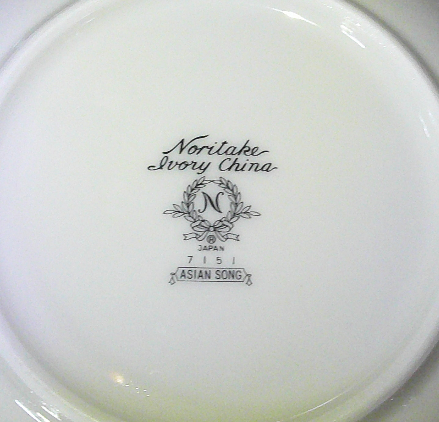 88pc Noritake Ivory China Asian Song ~ 7 Piece Place Settings +