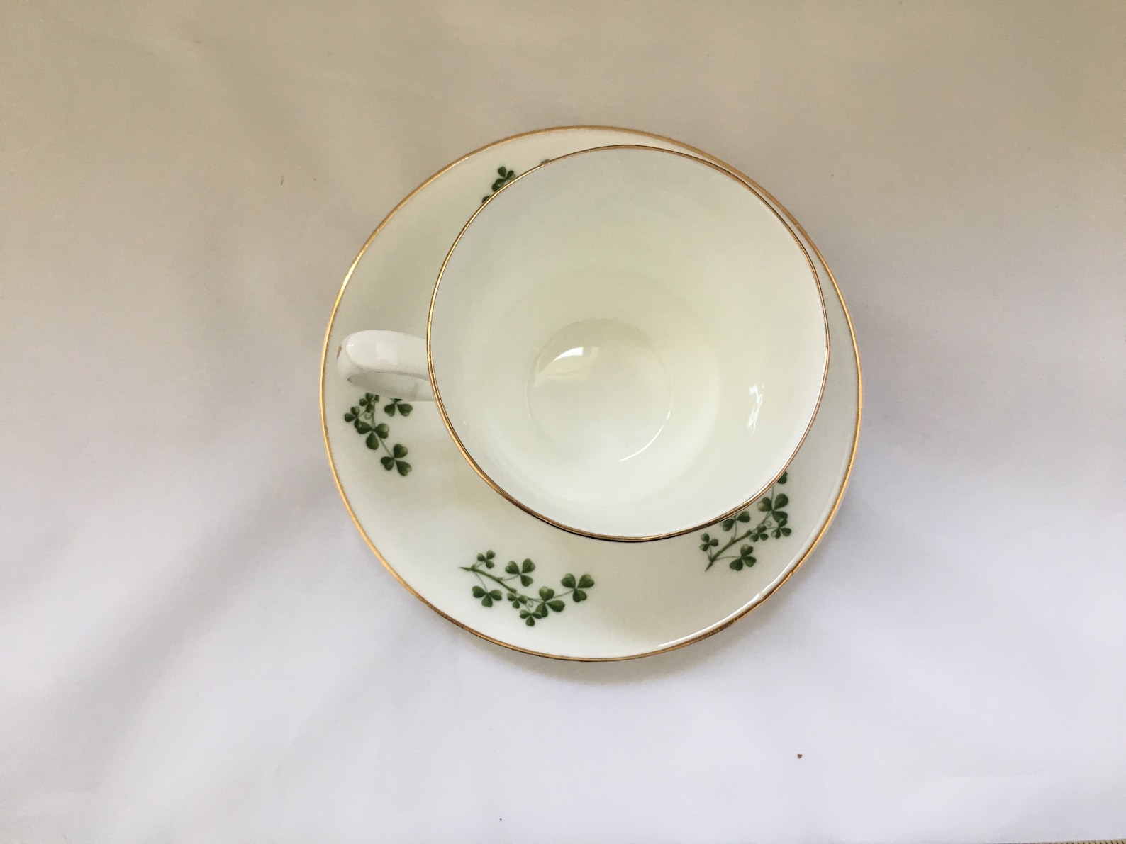 Arklow shamrock bone china made in Ireland good luck tea set Etsy