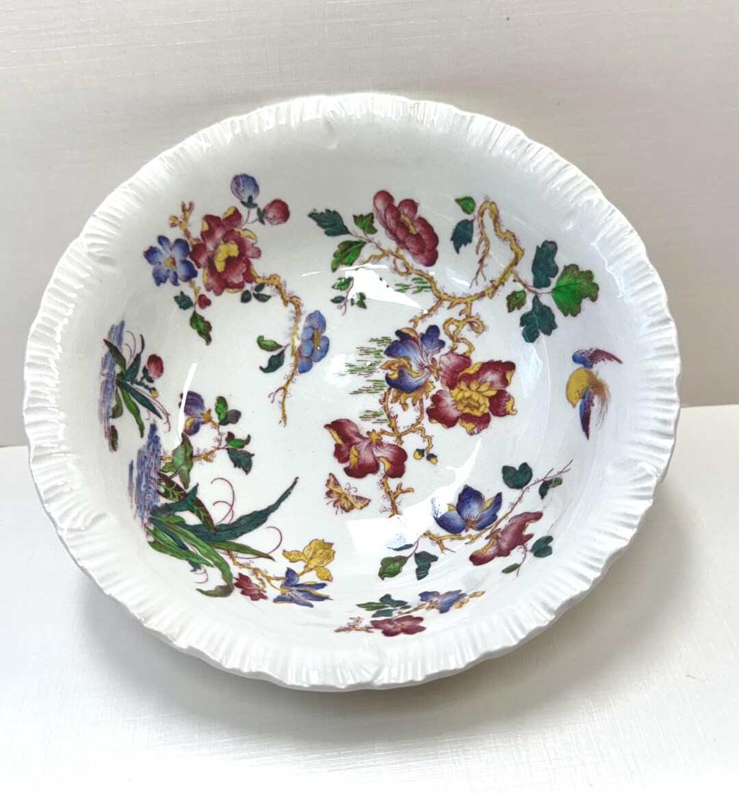 Vintage/ ANTIQUE Wedgwood Etruria Swallow Plate, Finest Design, Unique ...
