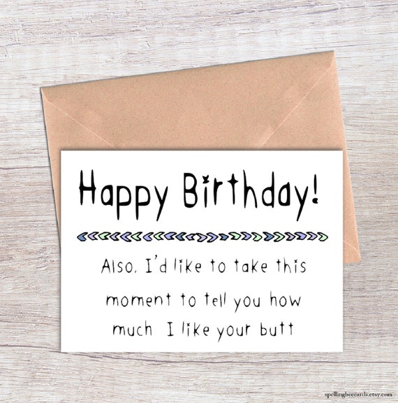 Etsy boyfriend sale birthday card