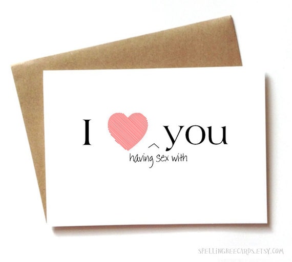 Sexy I Love You Card for Boyfriend Girlfriend Husband or hq nude image