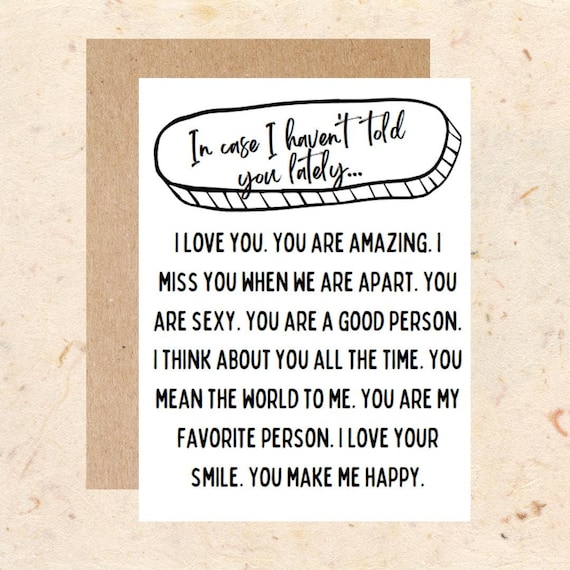 Love Card for Boyfriend, Girlfriend, Husband, Wife.