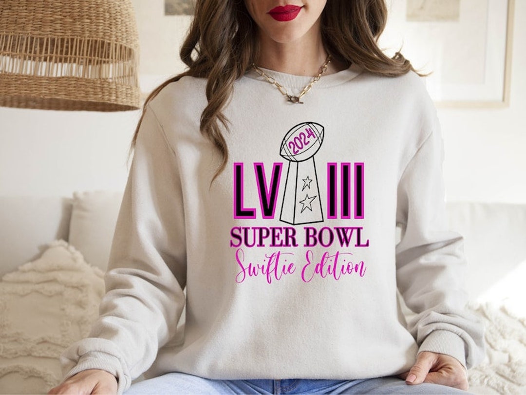 2024 Super Bowl Swiftie Edition Sweatshirt,swiftie Bowl,cute Super Bowl ...