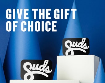 SUDS GIFT CARD. Digital