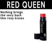 Red Queen Lip Tint. Fair Trade Organic Vegan Cruelty-Free Cosmetics. 5 of Proceeds Proudly Go To Grassroots Charities