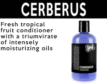 Cerberus Conditioner. Fair Trade Organic Vegan Cruelty-Free Cosmetics. 5% of Proceeds Proudly Go To Grassroots Charities