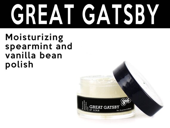 Great Gatsby Lip Scrub Fair Trade Organic Vegan Cruelty Free Etsy