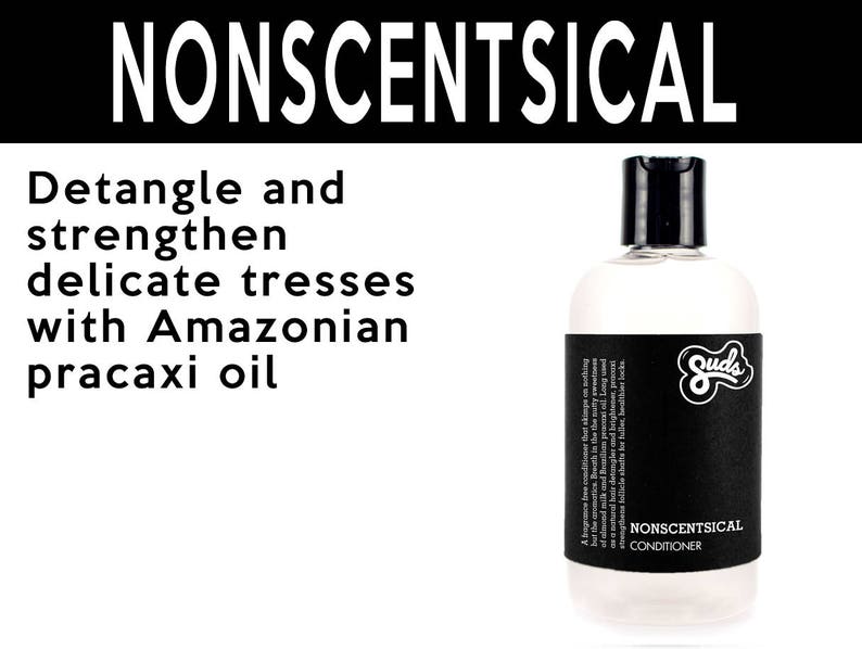 Nonscentsical Conditioner. Fair Trade Organic Vegan Cruelty-Free Cosmetics. 5% of Proceeds Proudly Go To Grassroots Charities image 1