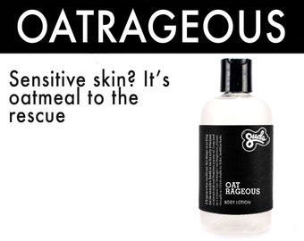 Oatrageous Body and Hand Lotion. Fair Trade Organic Vegan Cruelty-Free Cosmetics. 5% of Proceeds Proudly Go To Grassroots Charities