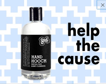 Hand Hooch *Scented* Hyaluronic Acid Hand Cleanser. 50% of Proceeds Donated To Charity