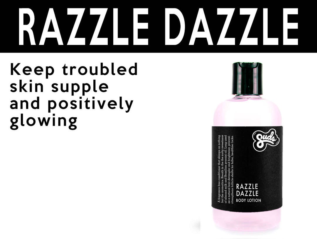 Razzle Dazzle Body Lotion. Fair Trade Organic Vegan - Etsy