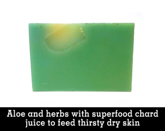 Chard Bodies Body + Hand Soap. Pulp + Circumstance Series: Made From Fruit and Vegetable Pulps and Rebatched Soap