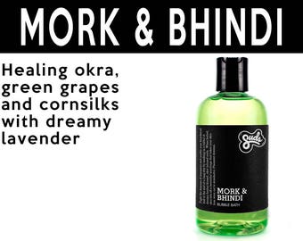 Mork & Bhindi Bubble Bath / Frische Bio Vegane Tierquälerei-Freie Fair Trade Kosmetik