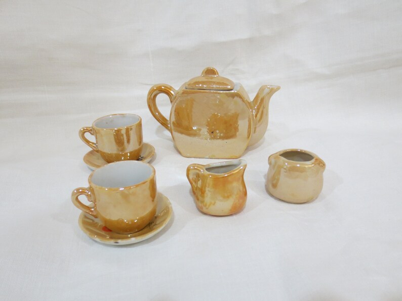 Miniature Japanese Tea Set
