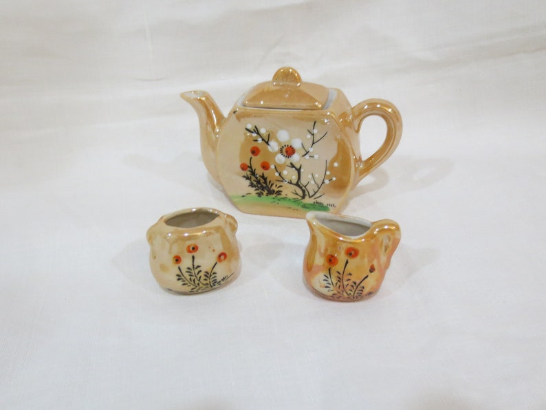 Miniature Japanese Tea Set