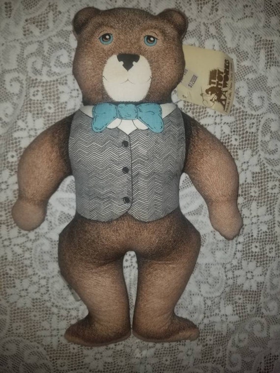 teddy bear in tuxedo