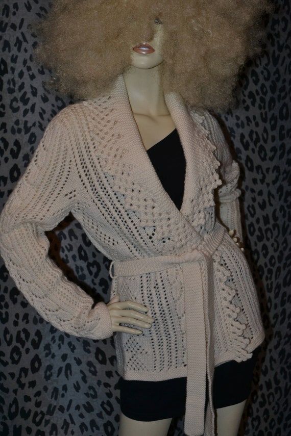 ralph lauren hand knit cardigan