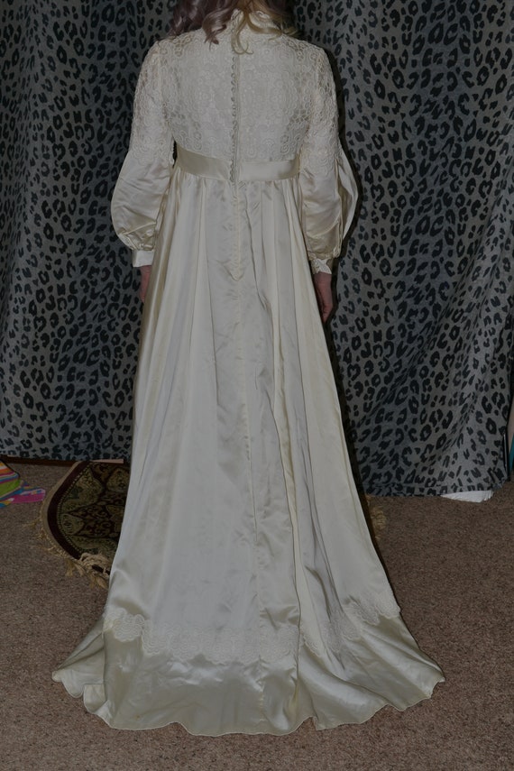 1960's Alfred Angelo Edyth Vincent Wedding Gown L… - image 10