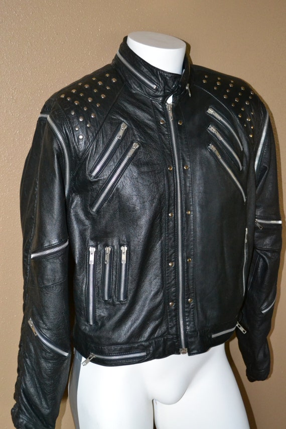 Jackets & Coats, Real Leather Jacket Michael Jackson Style