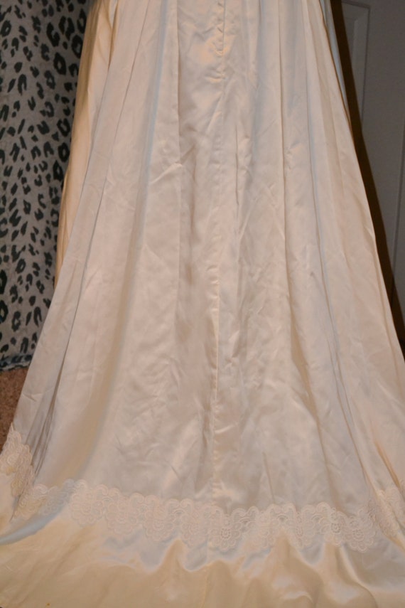 1960's Alfred Angelo Edyth Vincent Wedding Gown L… - image 7