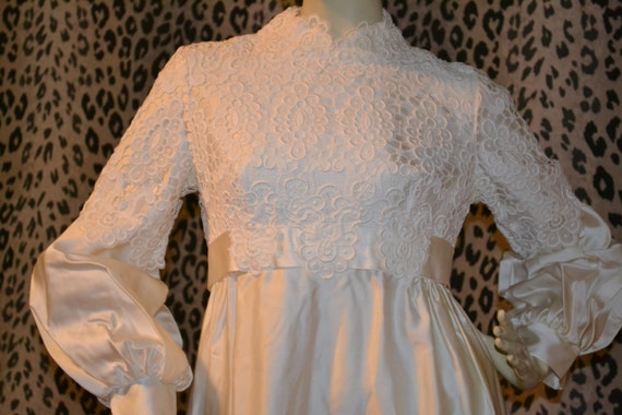 1960's Alfred Angelo Edyth Vincent Wedding Gown L… - image 6