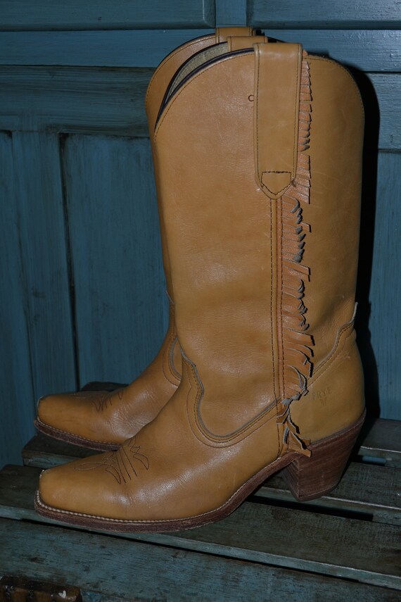 frye fringe boots