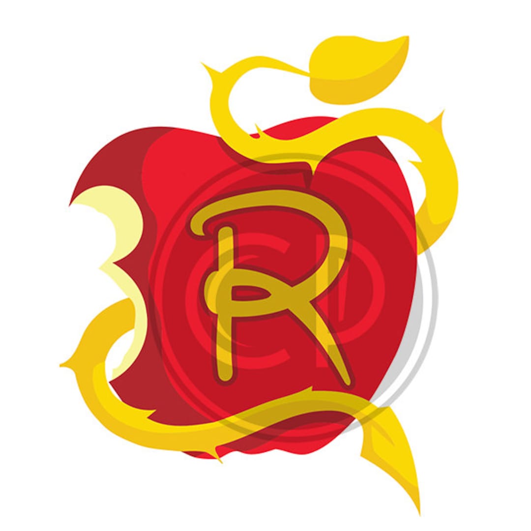Descendants Apple Letter R - Etsy