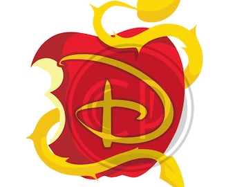 Descendants Apple Letter D
