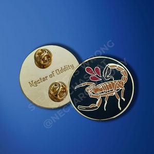 Self Destructive Scorpion Hard Enamel Pin