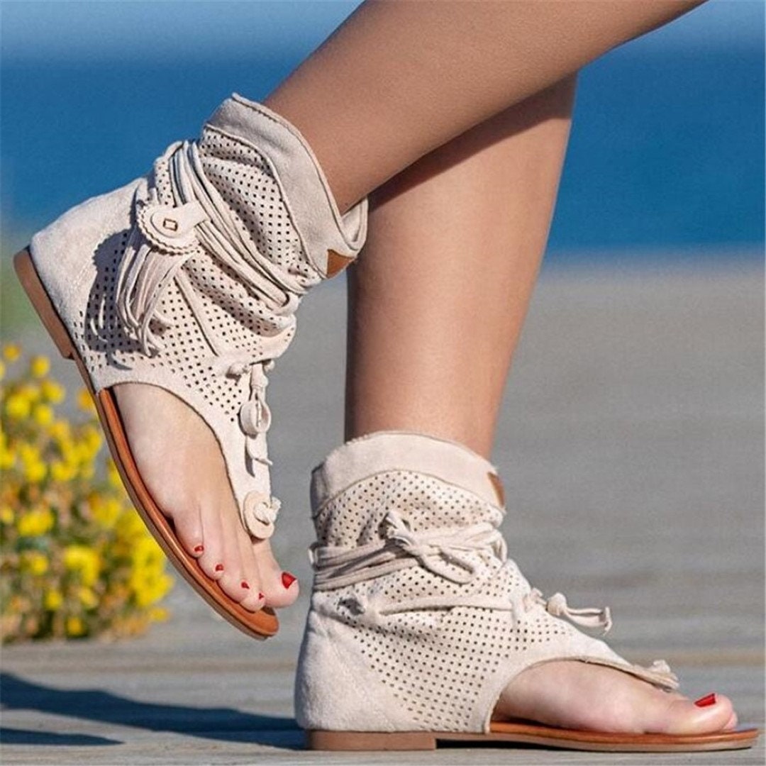 Tassel Sandals - Etsy