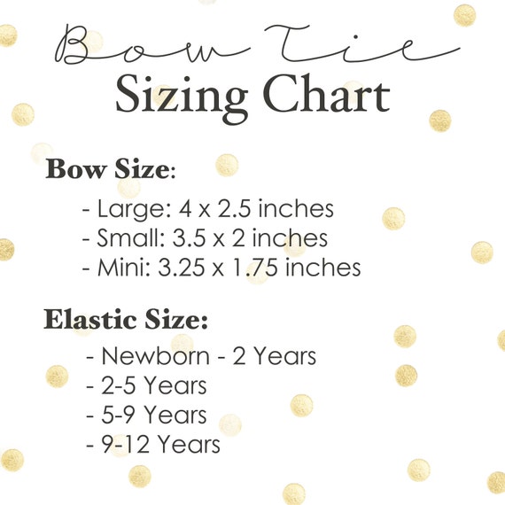 Tie Size Chart